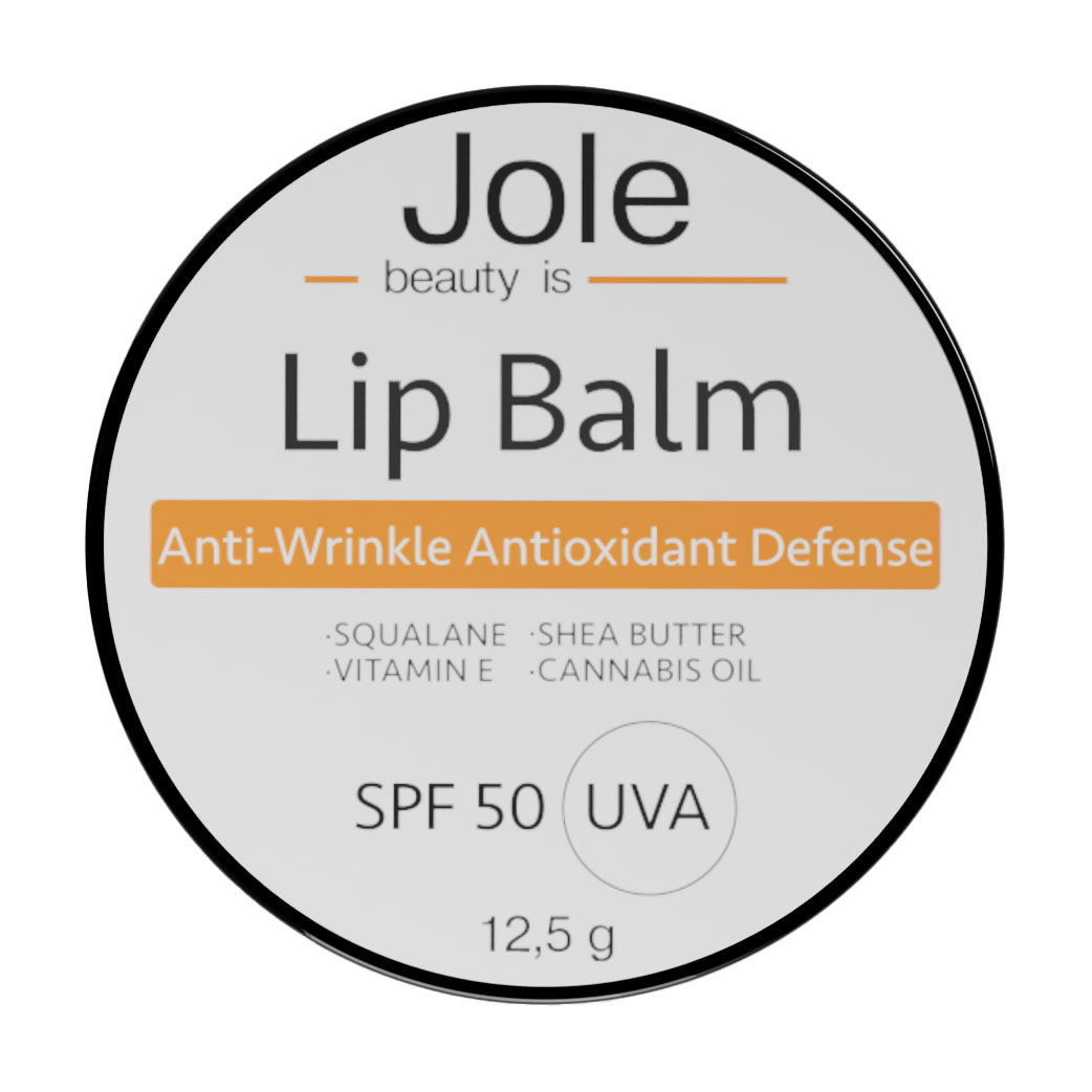 Сонцезахисний вологостійкий бальзам для губ Jole Lip Balm, SPF 50, 12.5 г